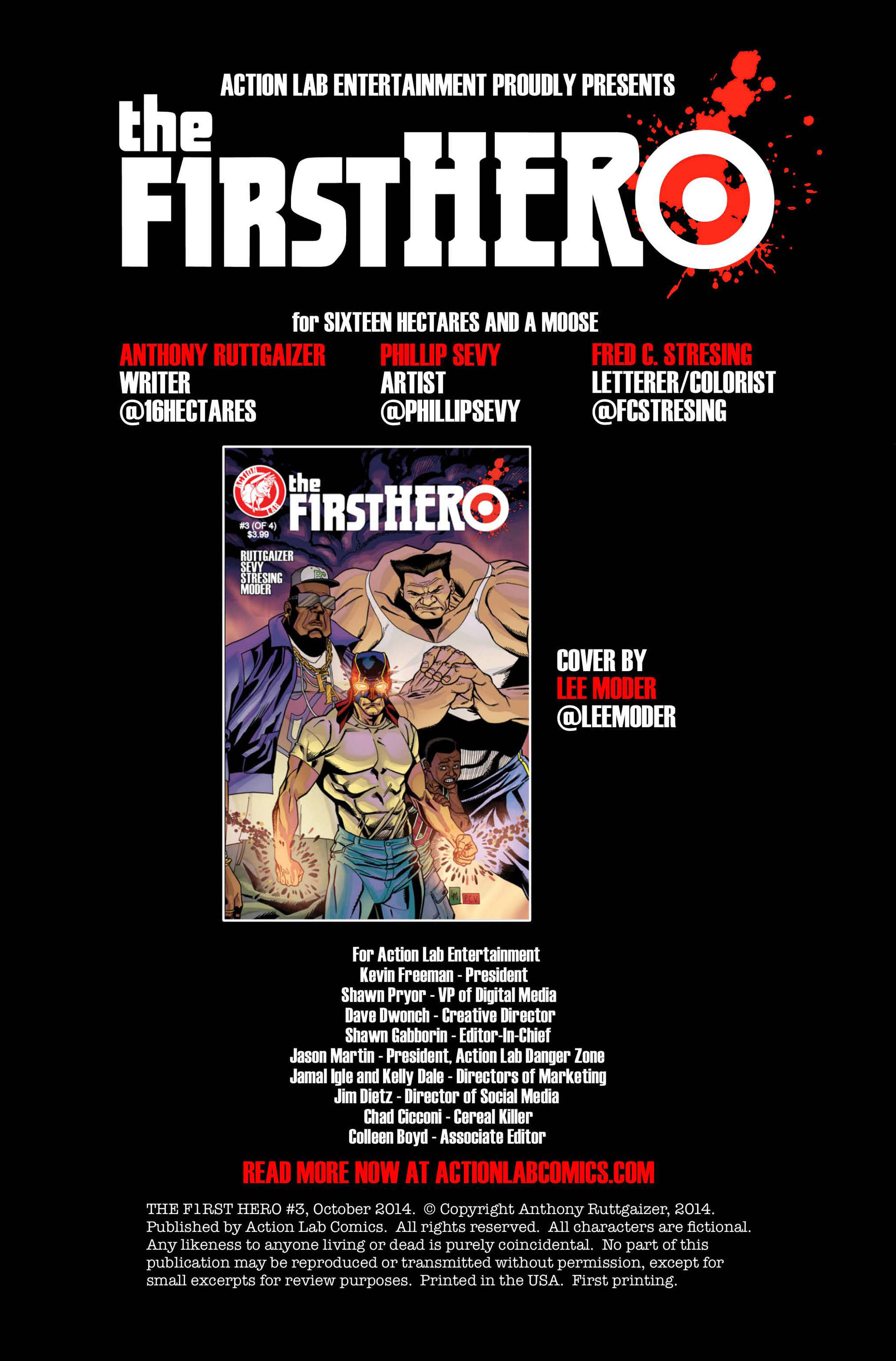 Read online The F1rst Hero comic -  Issue #3 - 2