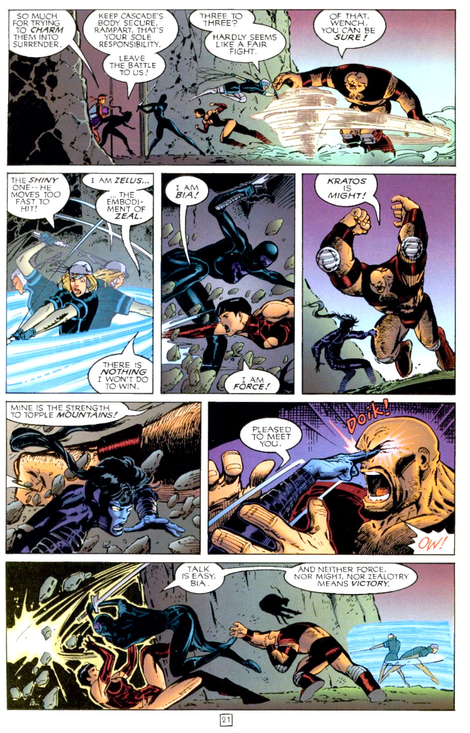 Read online Sovereign Seven comic -  Issue #2 - 22