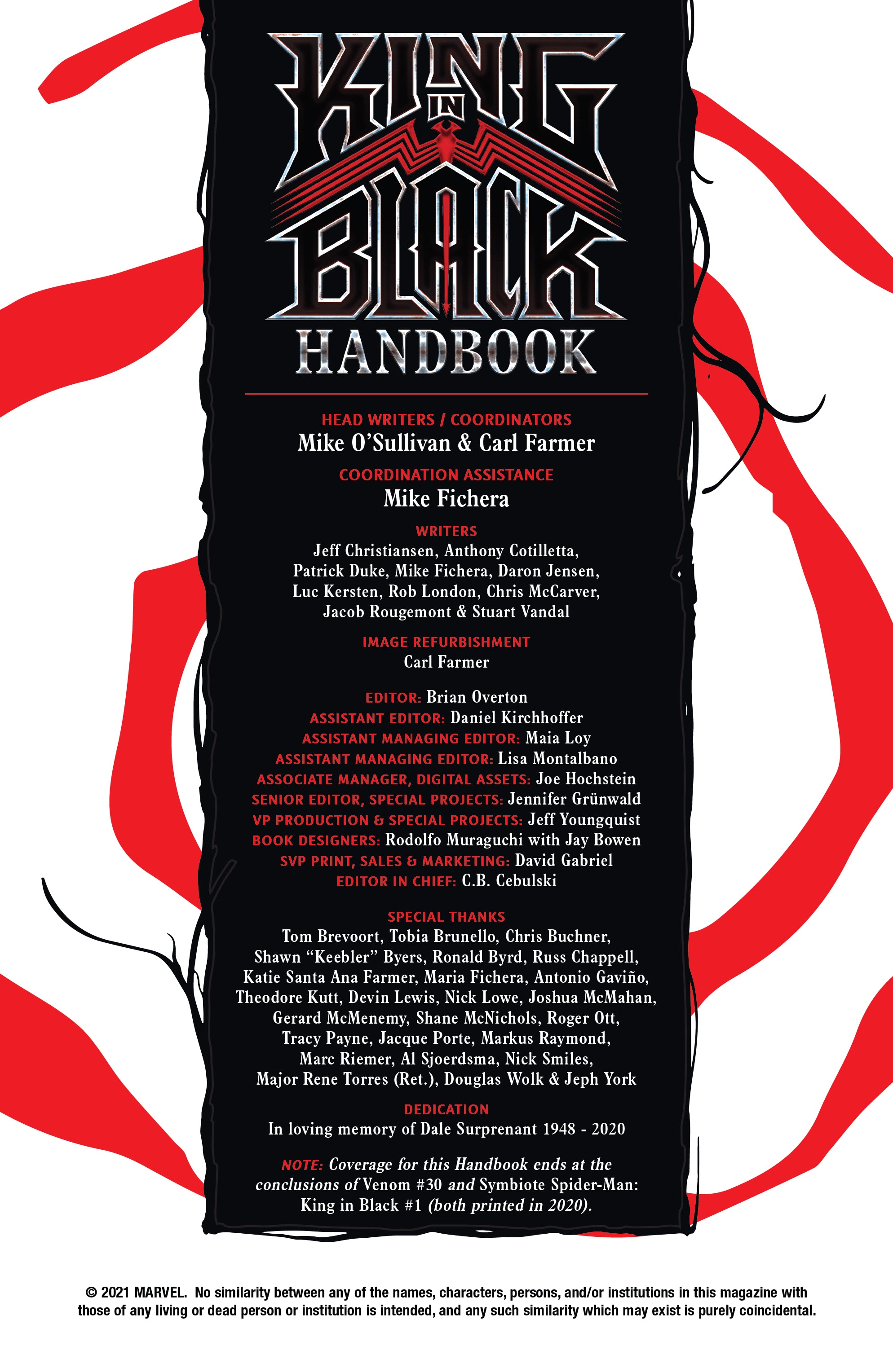 Read online King In Black One-Shots comic -  Issue # Handbook - 2