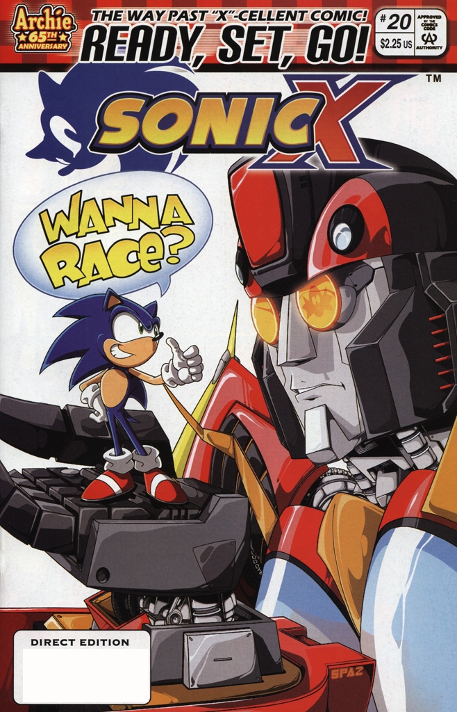 Read online Sonic X comic -  Issue #20 - 1