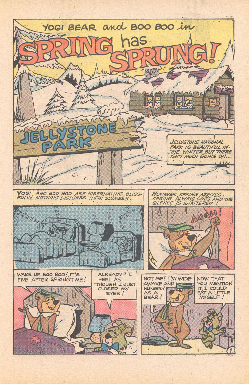 Read online Yogi Bear (1970) comic -  Issue #7 - 35