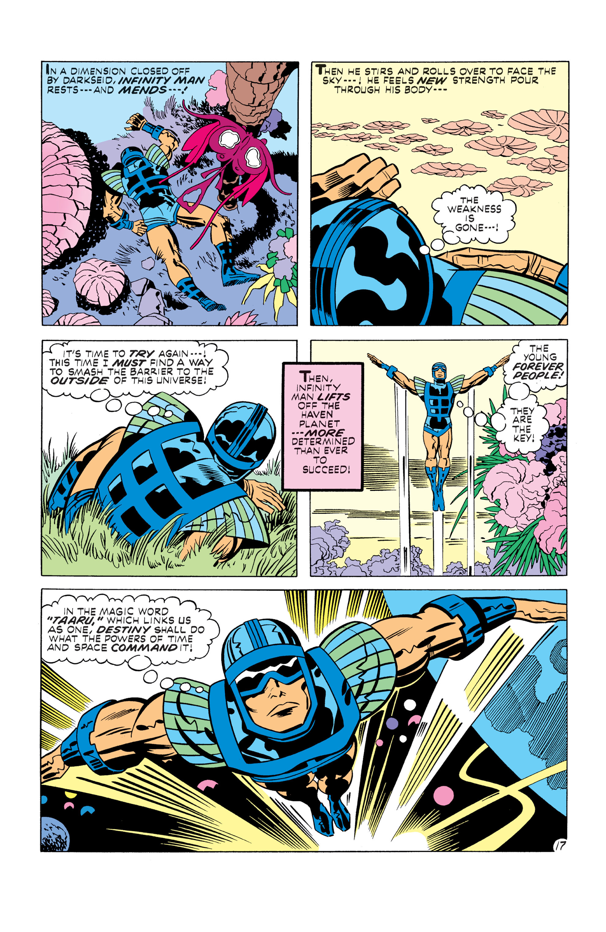Read online The Forever People comic -  Issue #11 - 17