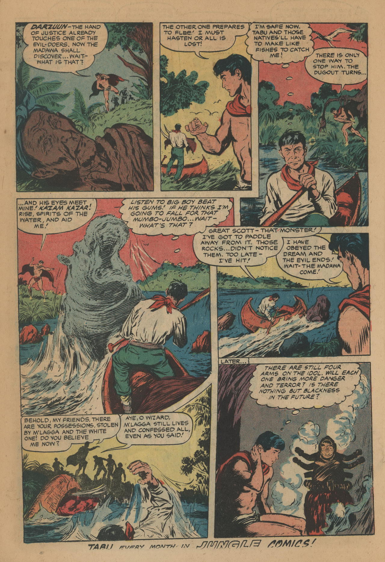 Read online Jungle Comics comic -  Issue #131 - 38