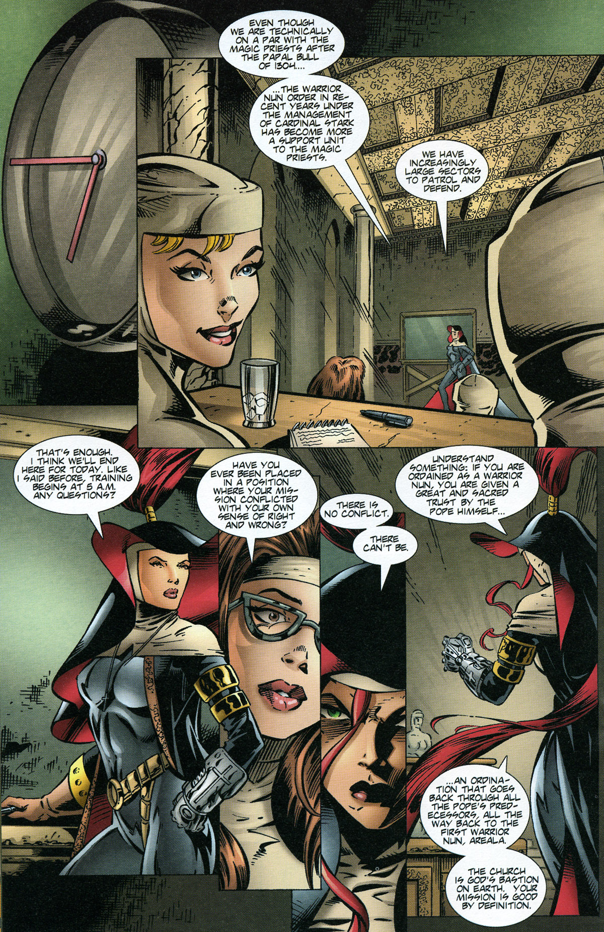 Read online Warrior Nun Areala comic -  Issue #1 - 14