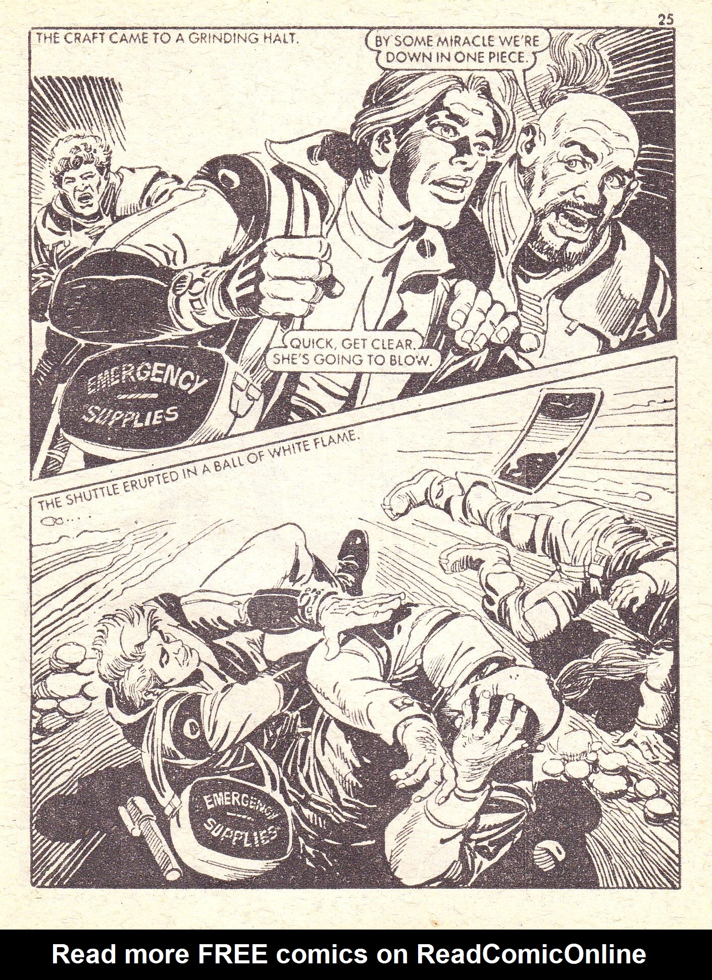 Read online Starblazer comic -  Issue #61 - 25