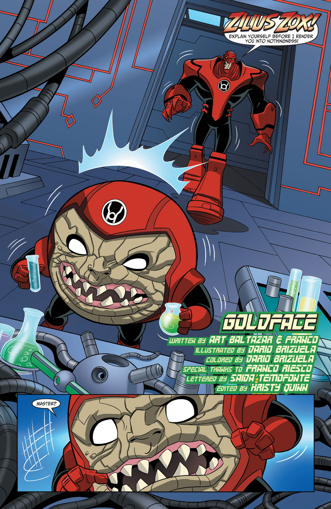 Read online Green Lantern: The Animated Series comic -  Issue #7 - 2