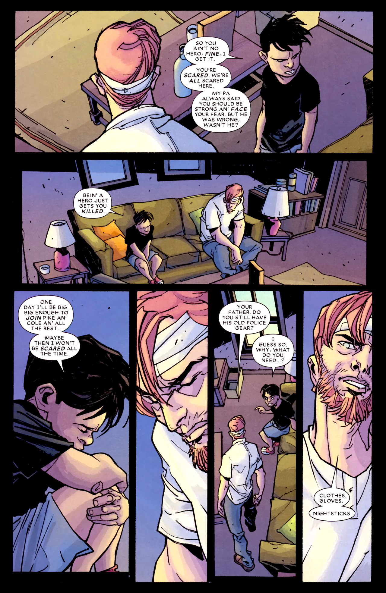 Read online Daredevil: Reborn comic -  Issue #4 - 8