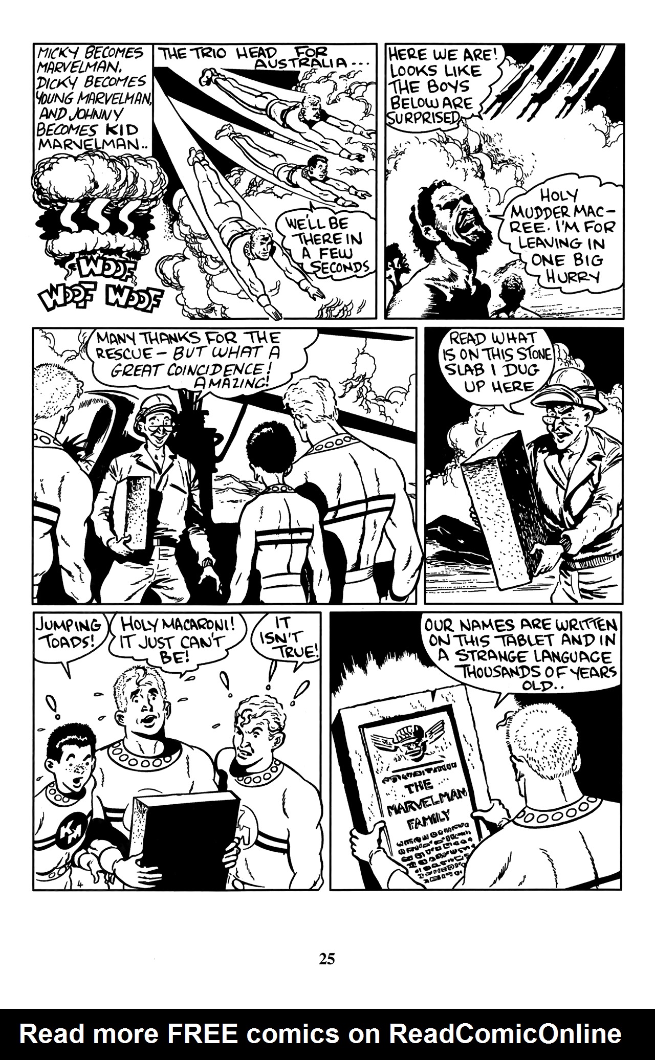 Read online Marvelman Family's Finest comic -  Issue #4 - 28
