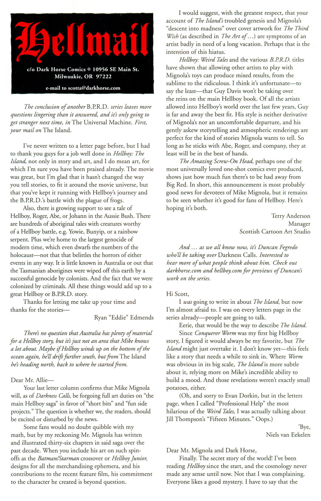 Read online B.P.R.D.: The Black Flame comic -  Issue #6 - 26
