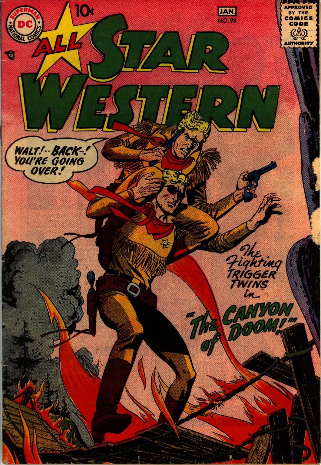 Read online All-Star Western (1951) comic -  Issue #98 - 1