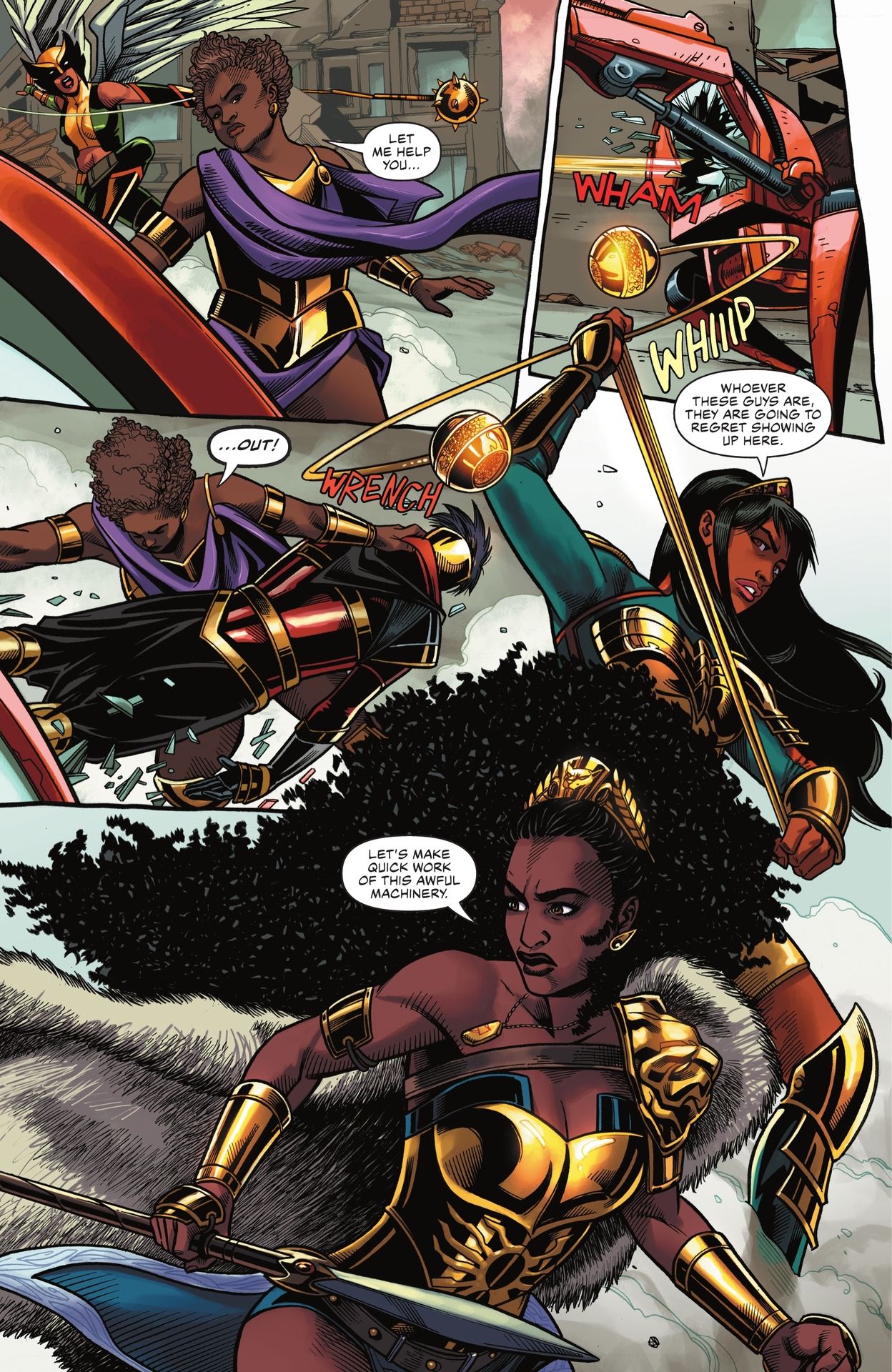 Read online Nubia: Queen of the Amazons comic -  Issue #2 - 22