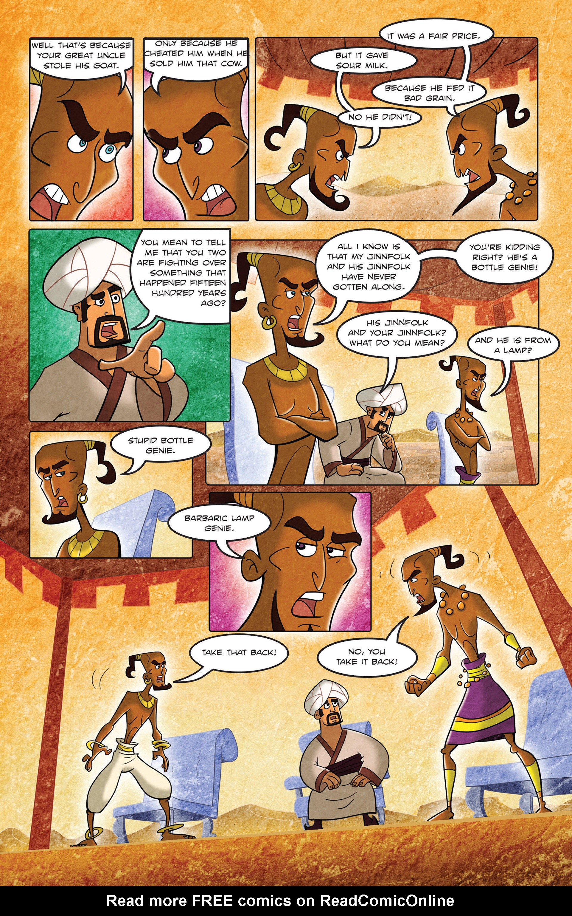 Read online 1001 Nights comic -  Issue #3 - 22