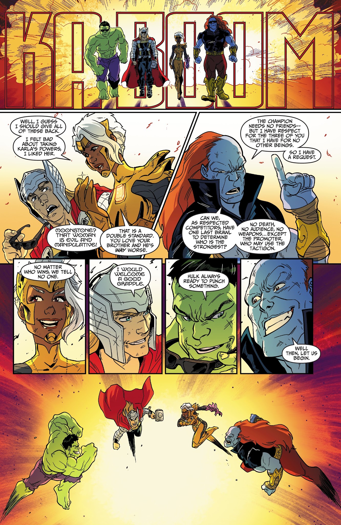 Read online Thor vs. Hulk: Champions of the Universe comic -  Issue # _TPB - 129