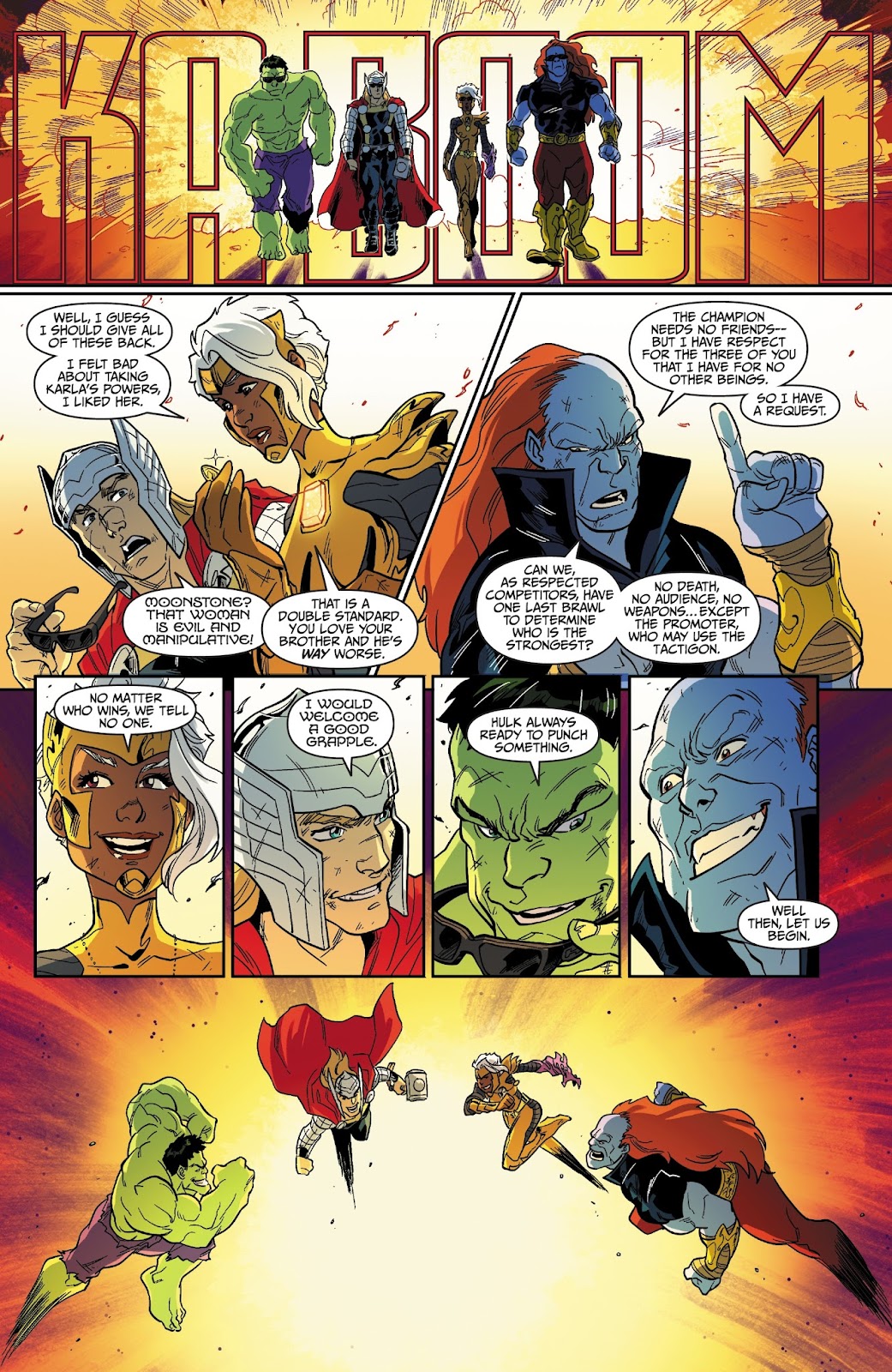 Thor vs. Hulk: Champions of the Universe issue TPB - Page 129