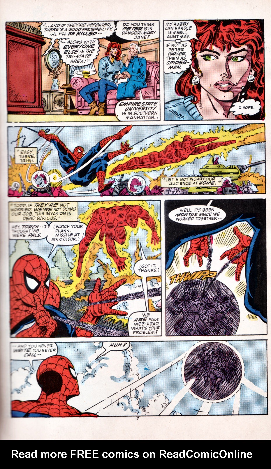 Read online Web of Spider-Man (1985) comic -  Issue # _Annual 5 - 7