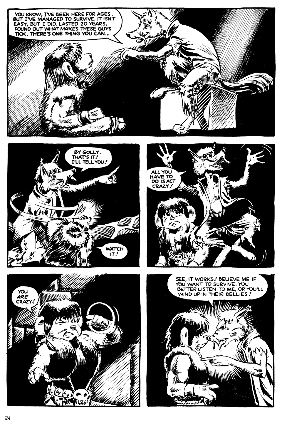 Read online Crow of the Bear Clan comic -  Issue #1 - 25