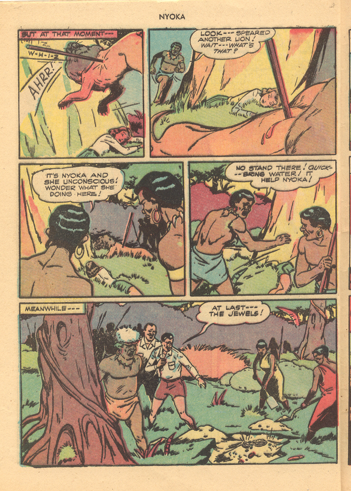 Read online Nyoka the Jungle Girl (1945) comic -  Issue #21 - 28