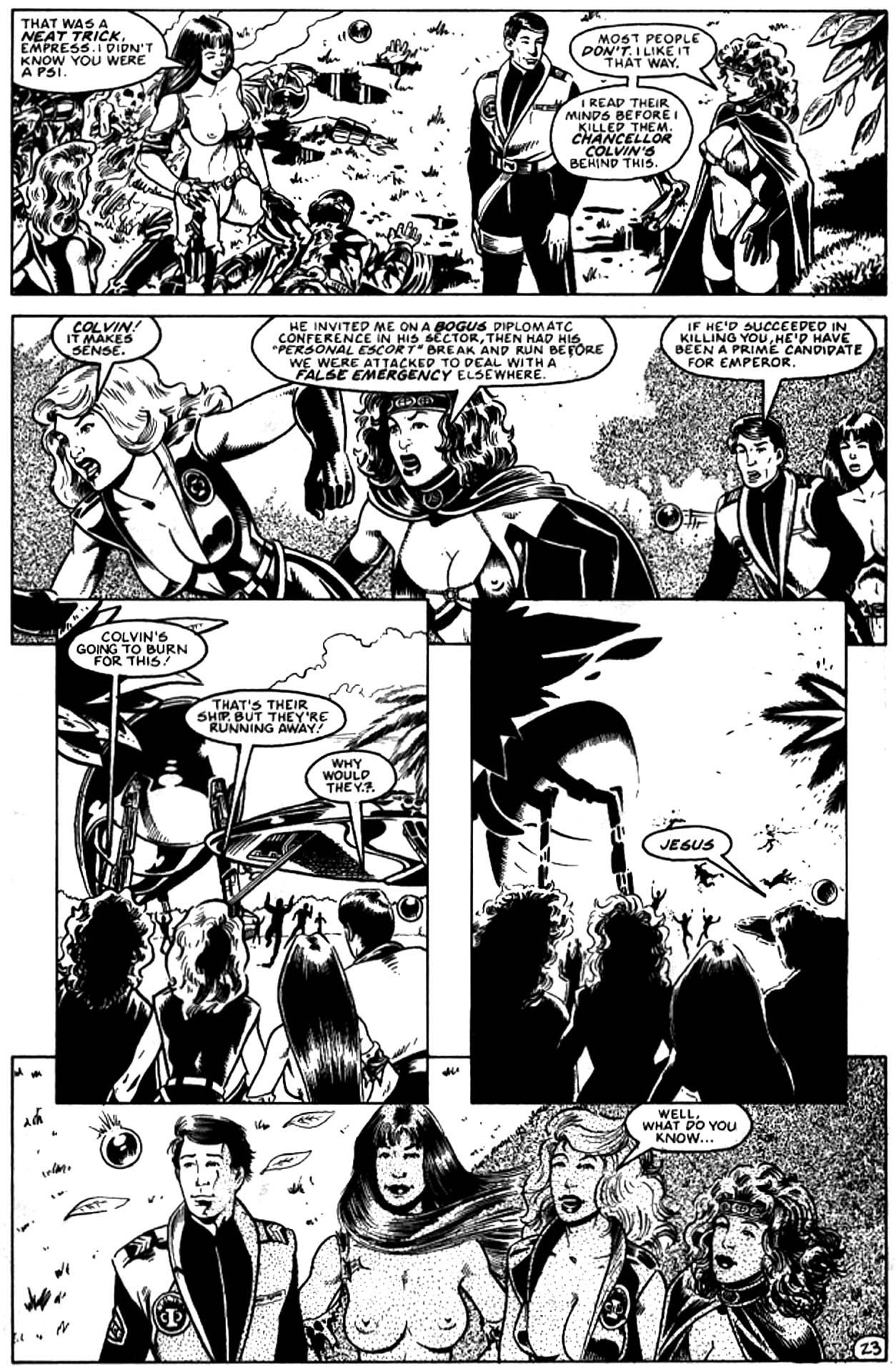 Read online Galaxina comic -  Issue #4 - 26