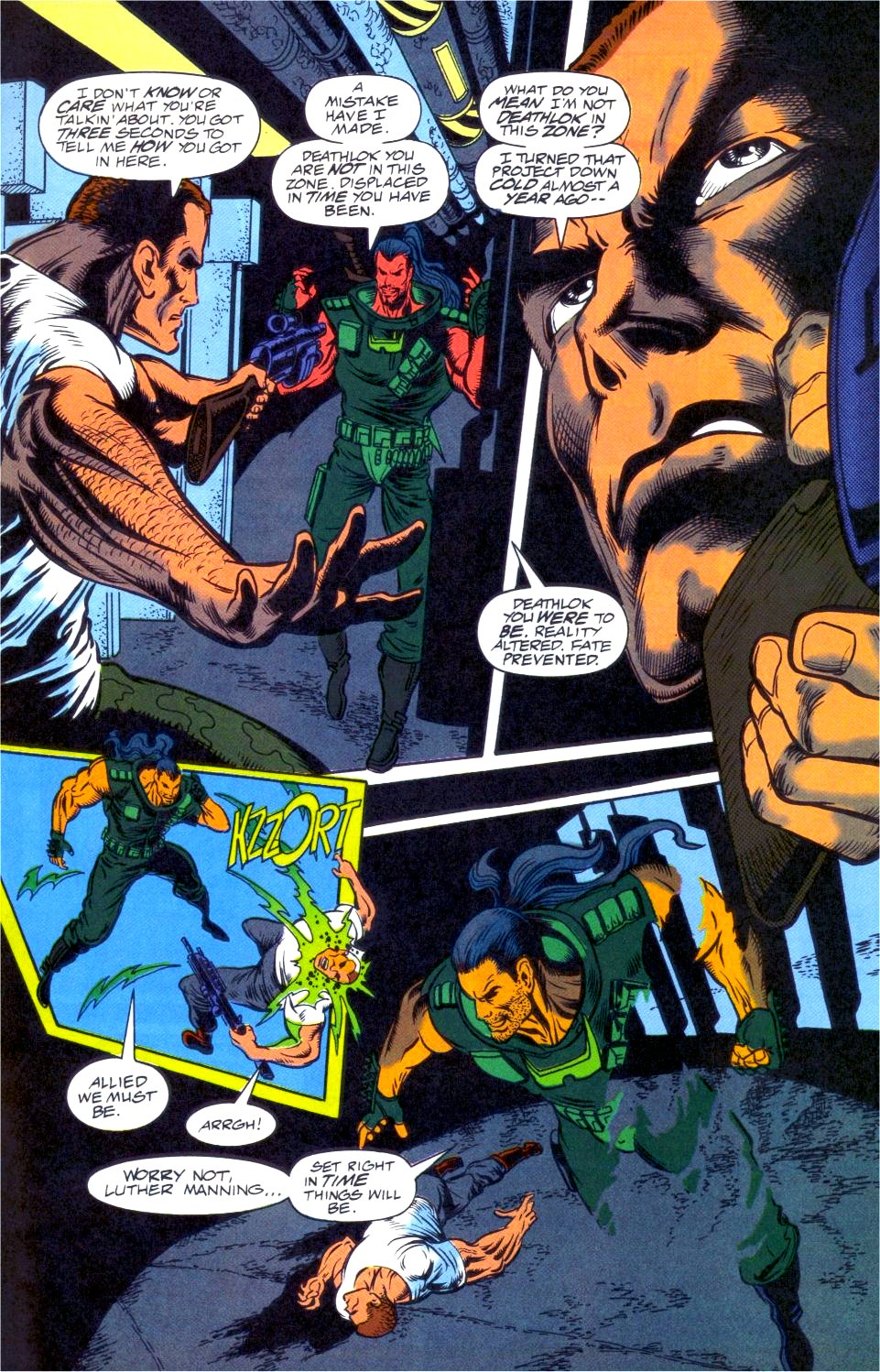 Read online Deathlok (1991) comic -  Issue #27 - 8