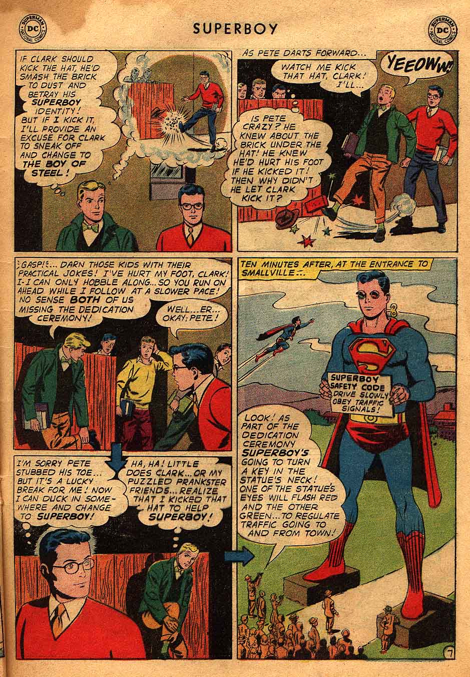 Read online Superboy (1949) comic -  Issue #96 - 8
