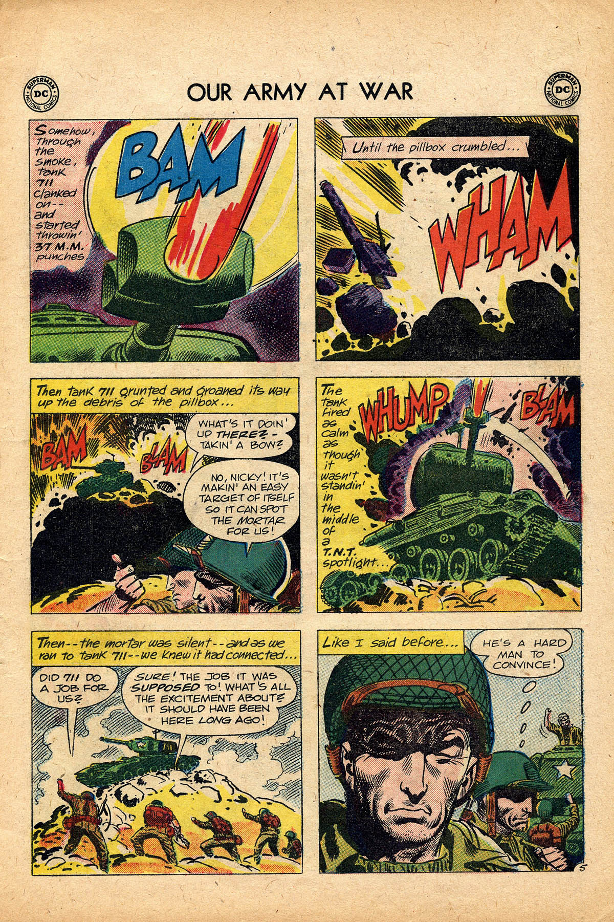 Read online Our Army at War (1952) comic -  Issue #86 - 7