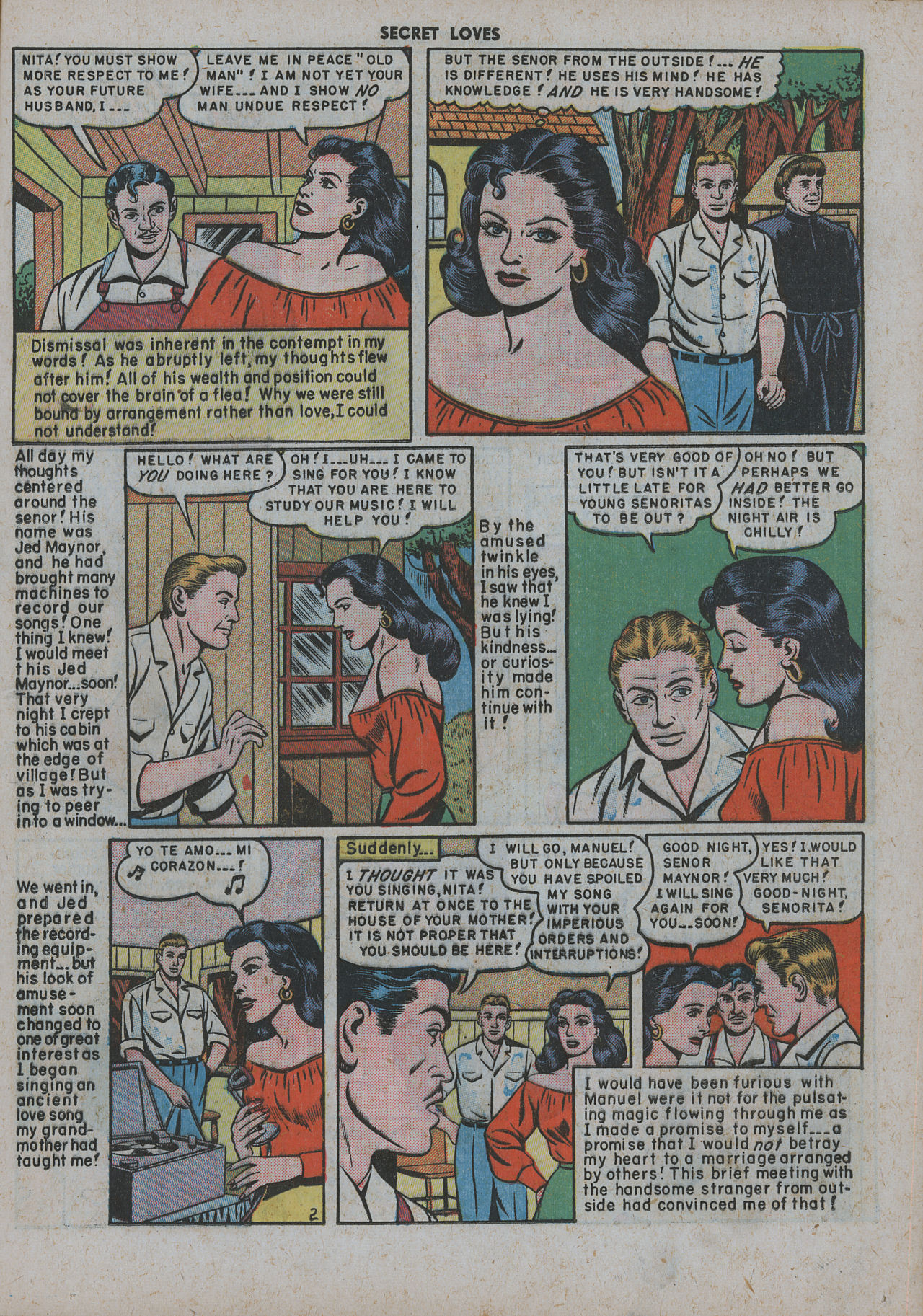 Read online Secret Loves comic -  Issue #6 - 21
