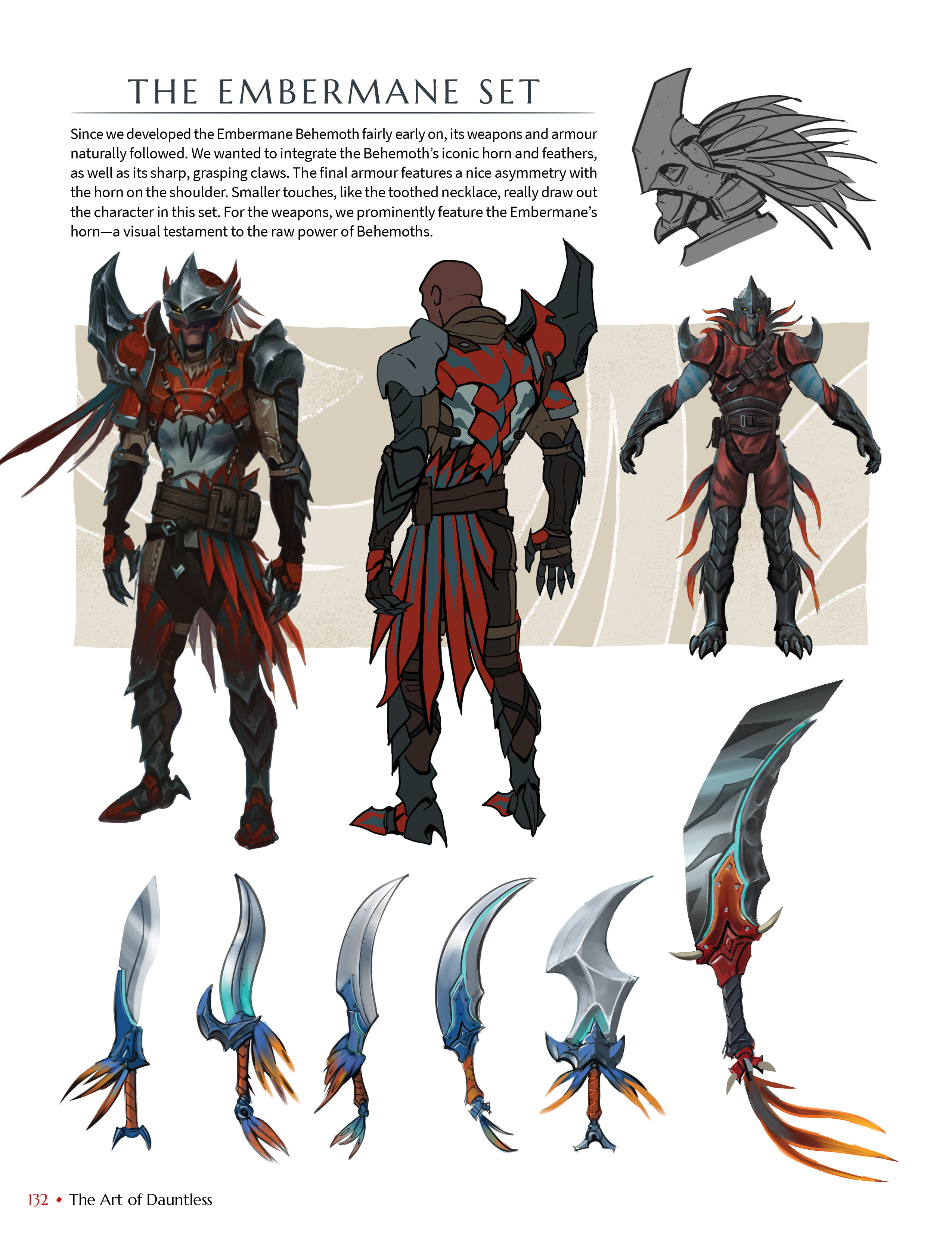 Read online The Art of Dauntless comic -  Issue # TPB - 114