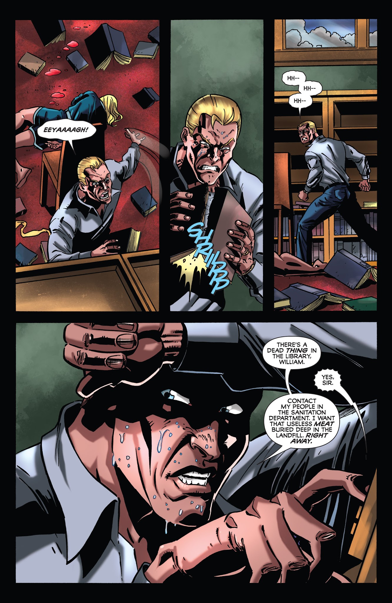 Read online Dean Koontz's Frankenstein: Prodigal Son (2010) comic -  Issue #4 - 10