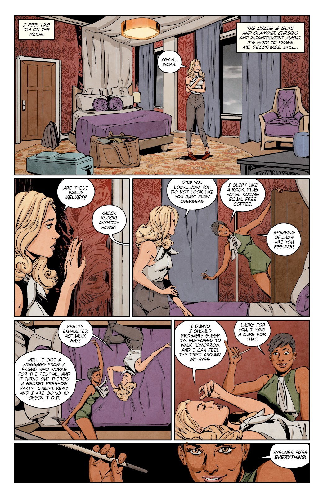 Girl Over Paris (The Cirque American Series) issue 1 - Page 9