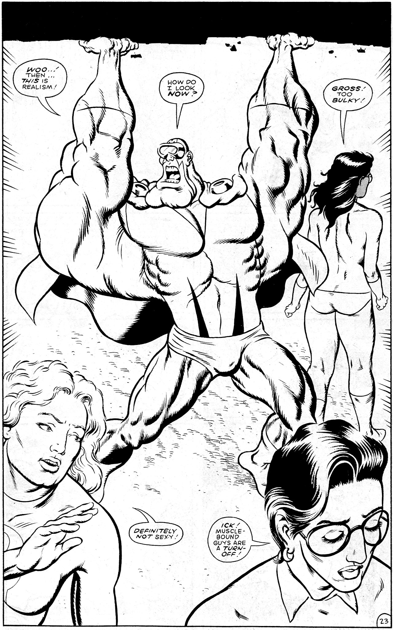 Read online Megaton Man Meets The Uncatergorizable X-Them comic -  Issue # Full - 25