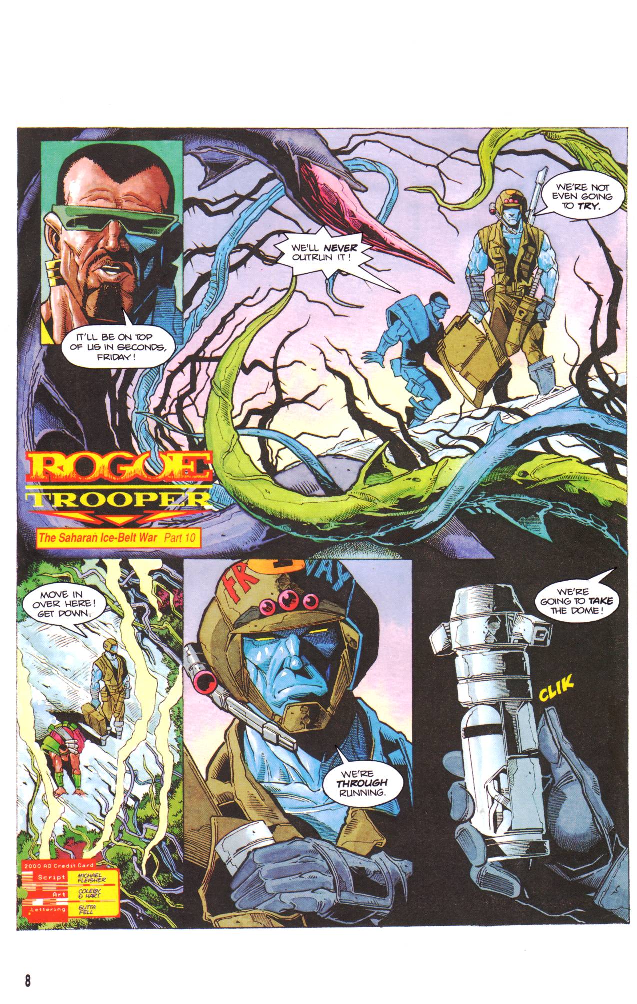 Read online Rogue Trooper:  The Final Warrior comic -  Issue #5 - 9