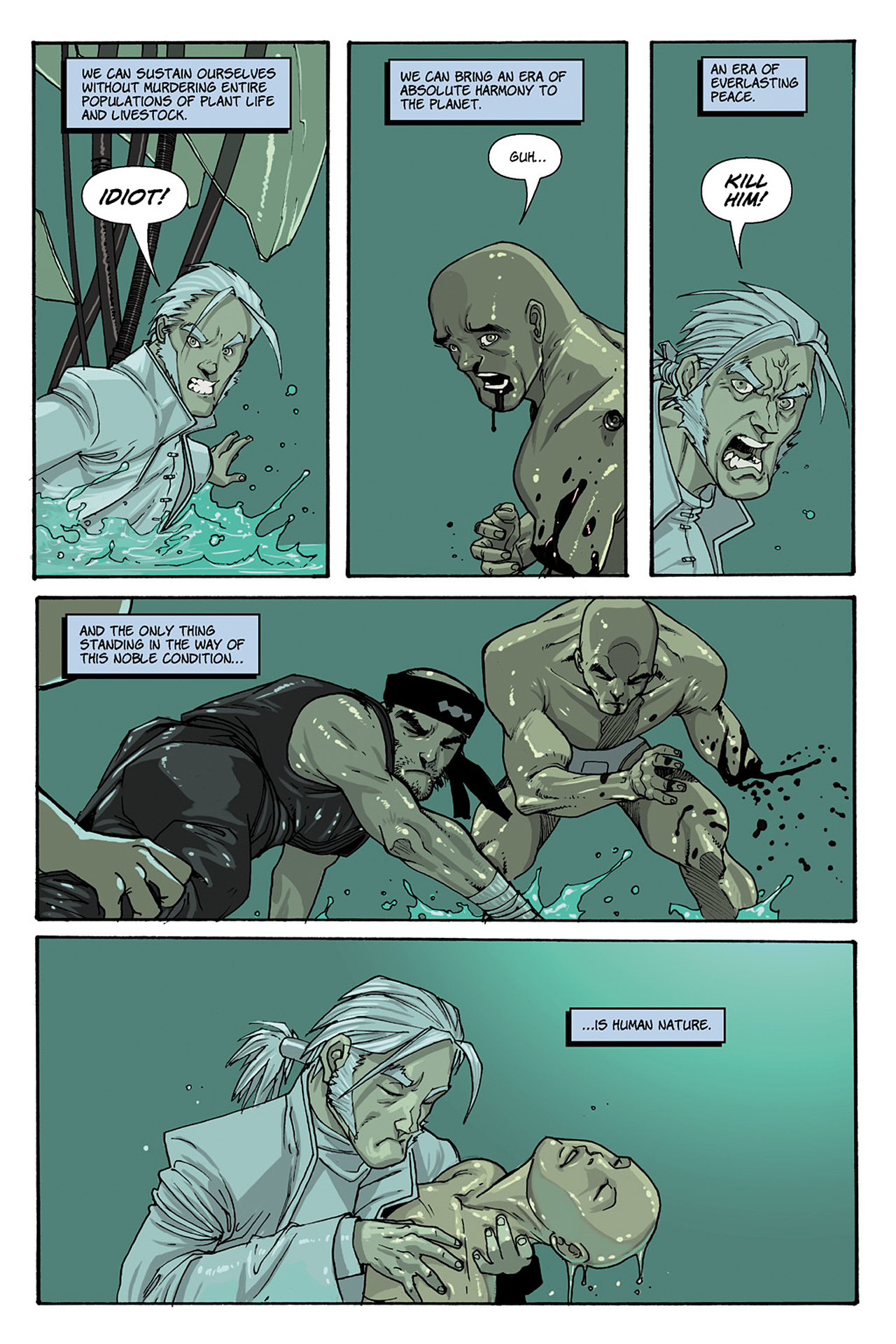 Read online Lone Wolf 2100 comic -  Issue # TPB 3 - 92