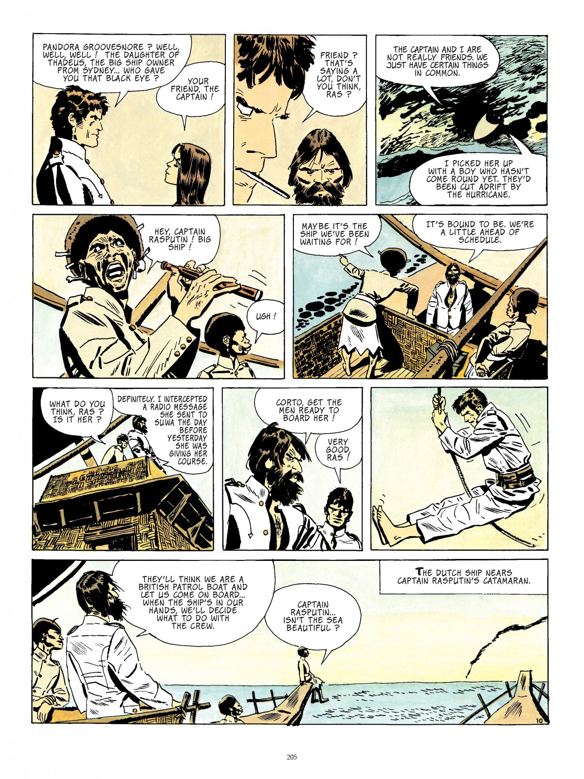 Read online Corto Maltese comic -  Issue # TPB 2 (Part 2) - 95
