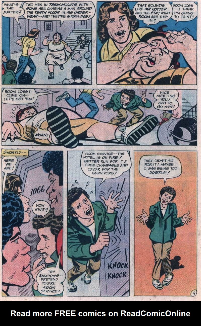 Read online Welcome Back, Kotter comic -  Issue #8 - 10