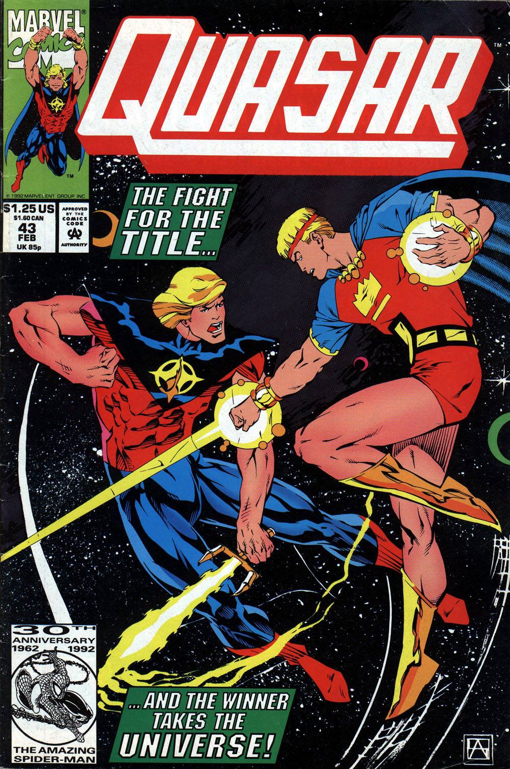 Read online Quasar comic -  Issue #43 - 1