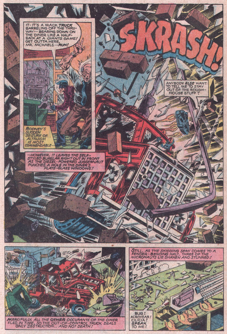 Read online Micronauts (1979) comic -  Issue #22 - 7