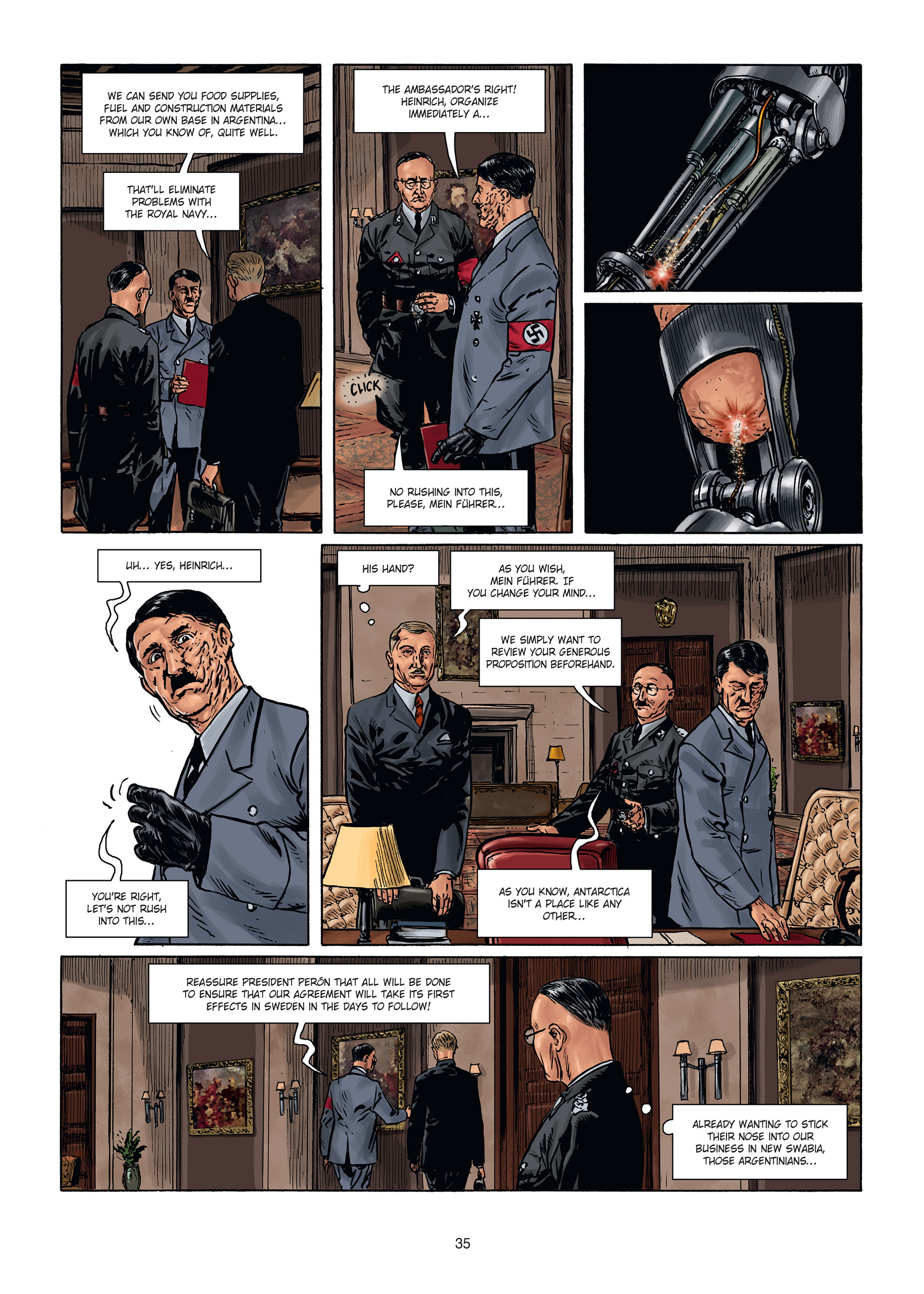 Read online Wunderwaffen comic -  Issue #8 - 36