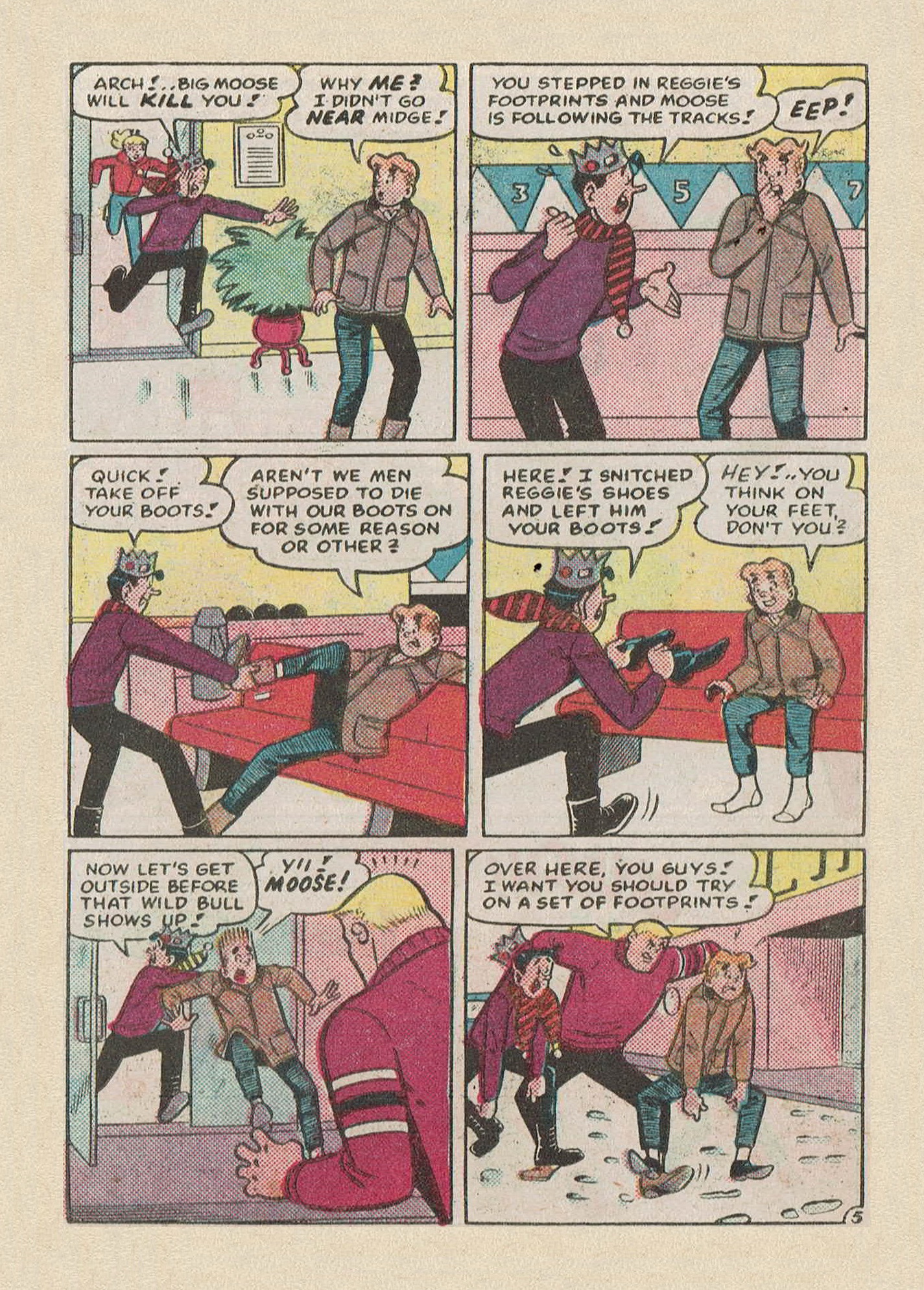 Read online Archie...Archie Andrews, Where Are You? Digest Magazine comic -  Issue #49 - 63
