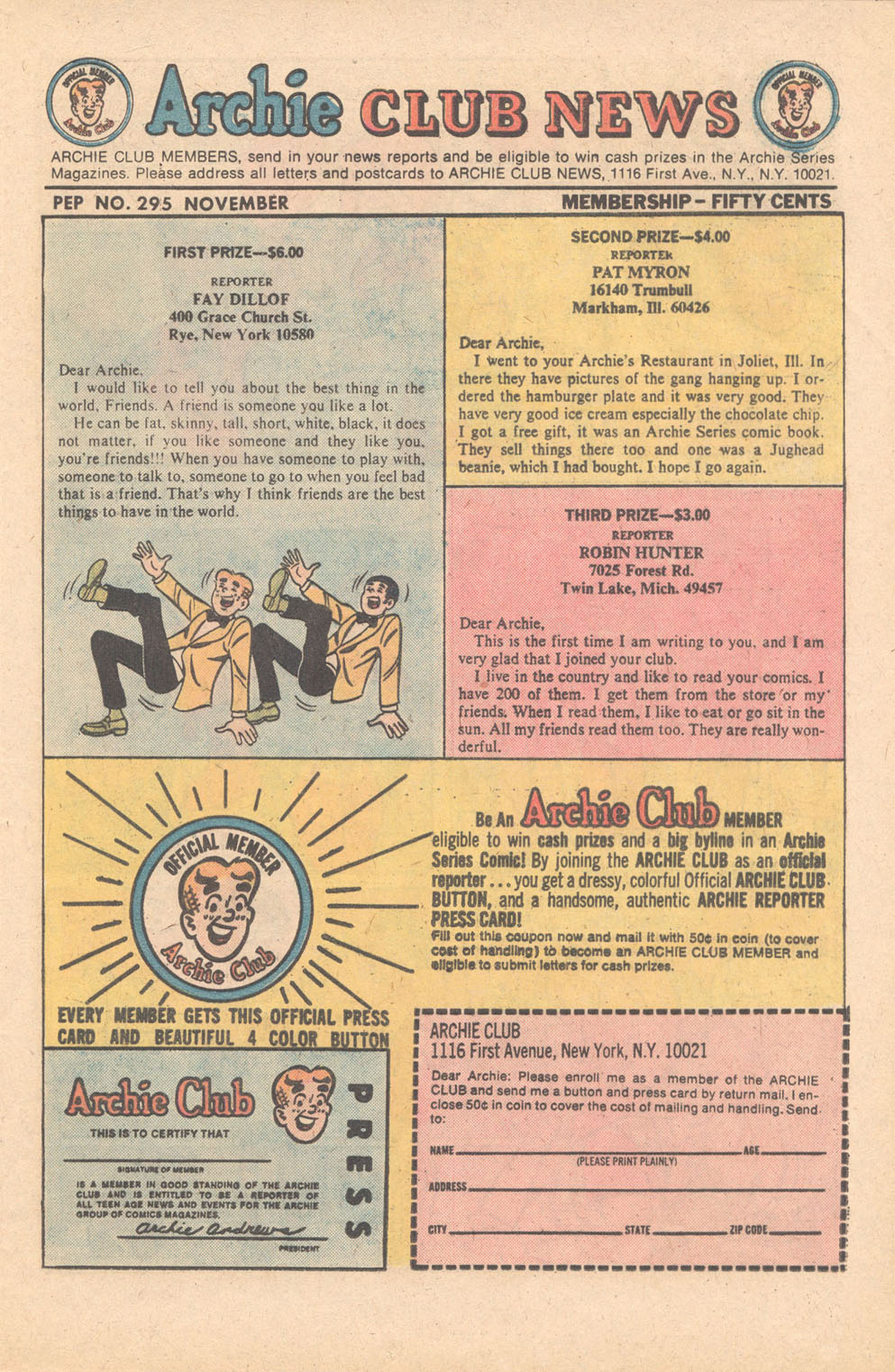 Read online Pep Comics comic -  Issue #295 - 21