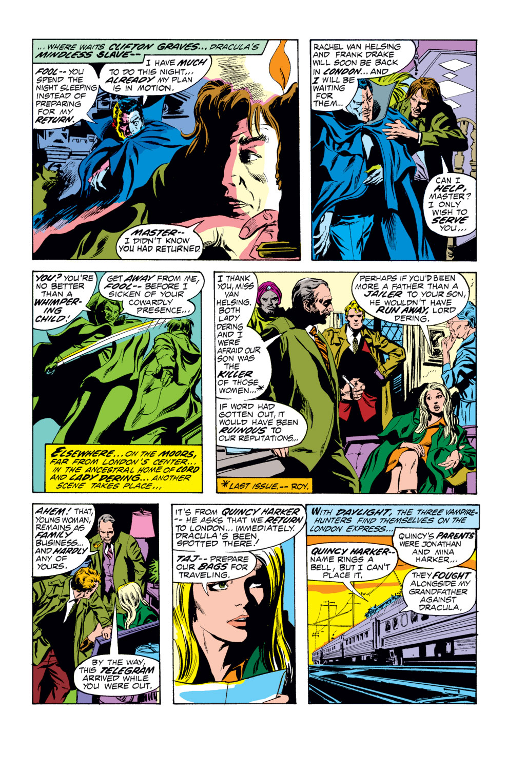 Read online Tomb of Dracula (1972) comic -  Issue #7 - 6
