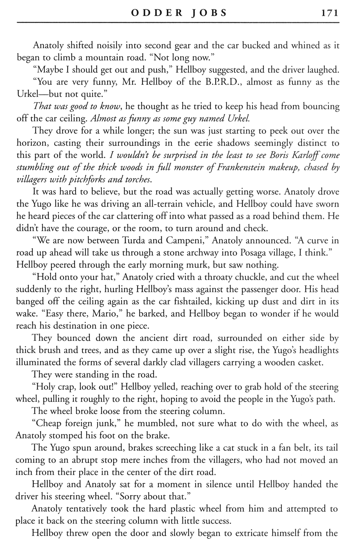 Read online Hellboy: Odder Jobs comic -  Issue # TPB (Part 2) - 71