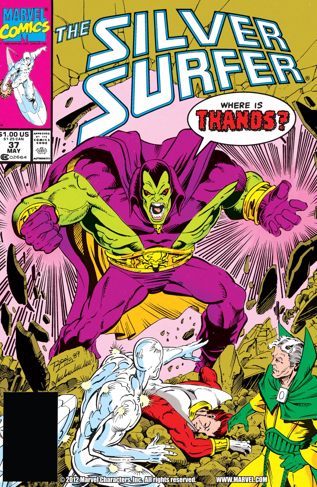 Read online Silver Surfer (1987) comic -  Issue # _TPB Silver Surfer - Rebirth of Thanos (Part 1) - 72