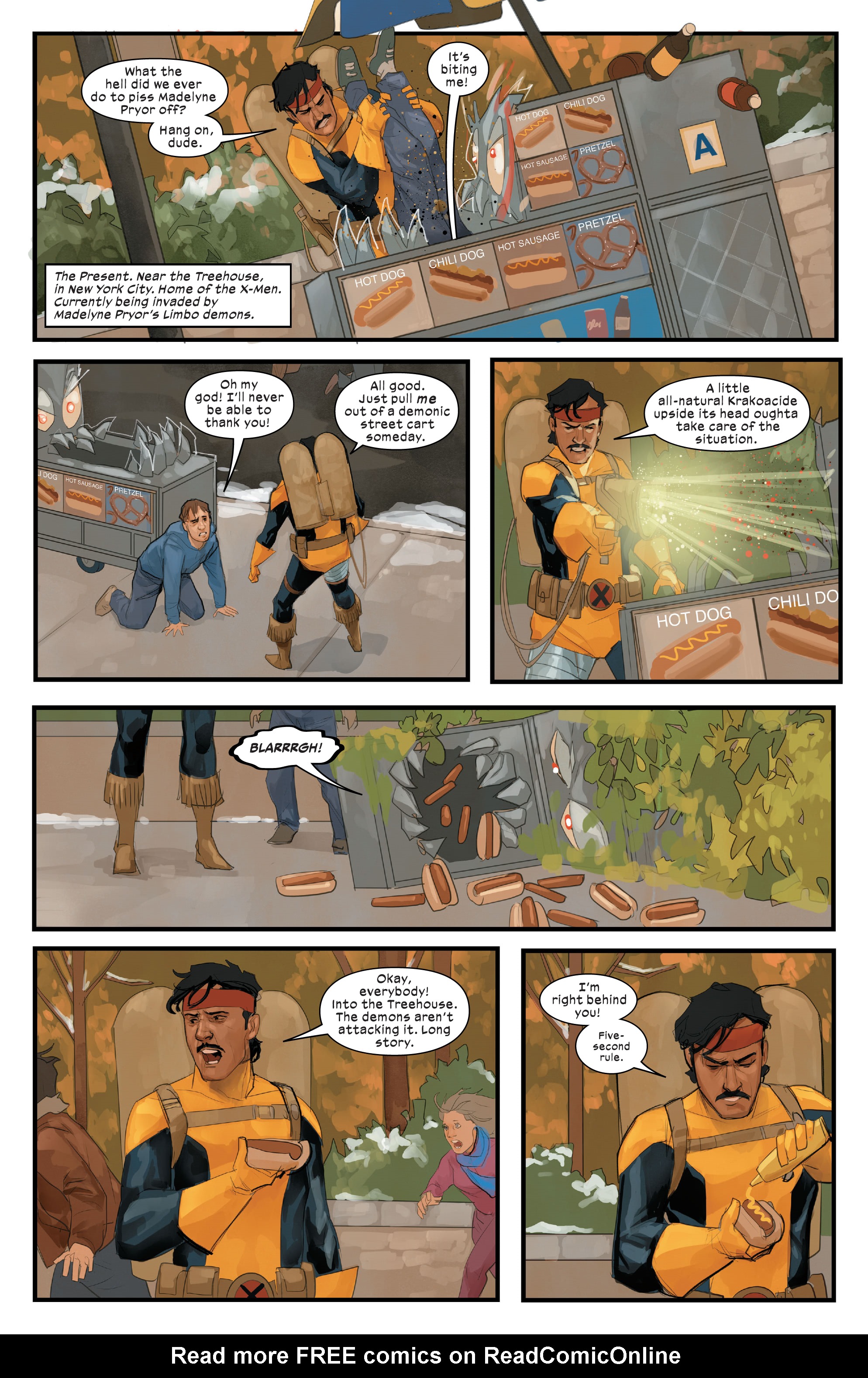 Read online Dark Web: X-Men comic -  Issue #2 - 5