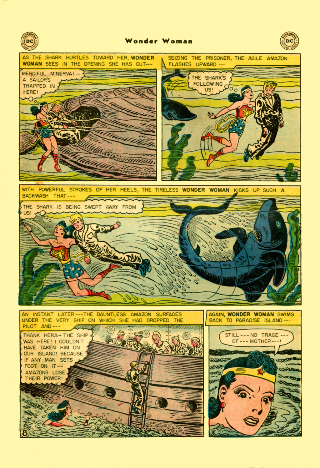 Read online Wonder Woman (1942) comic -  Issue #93 - 10