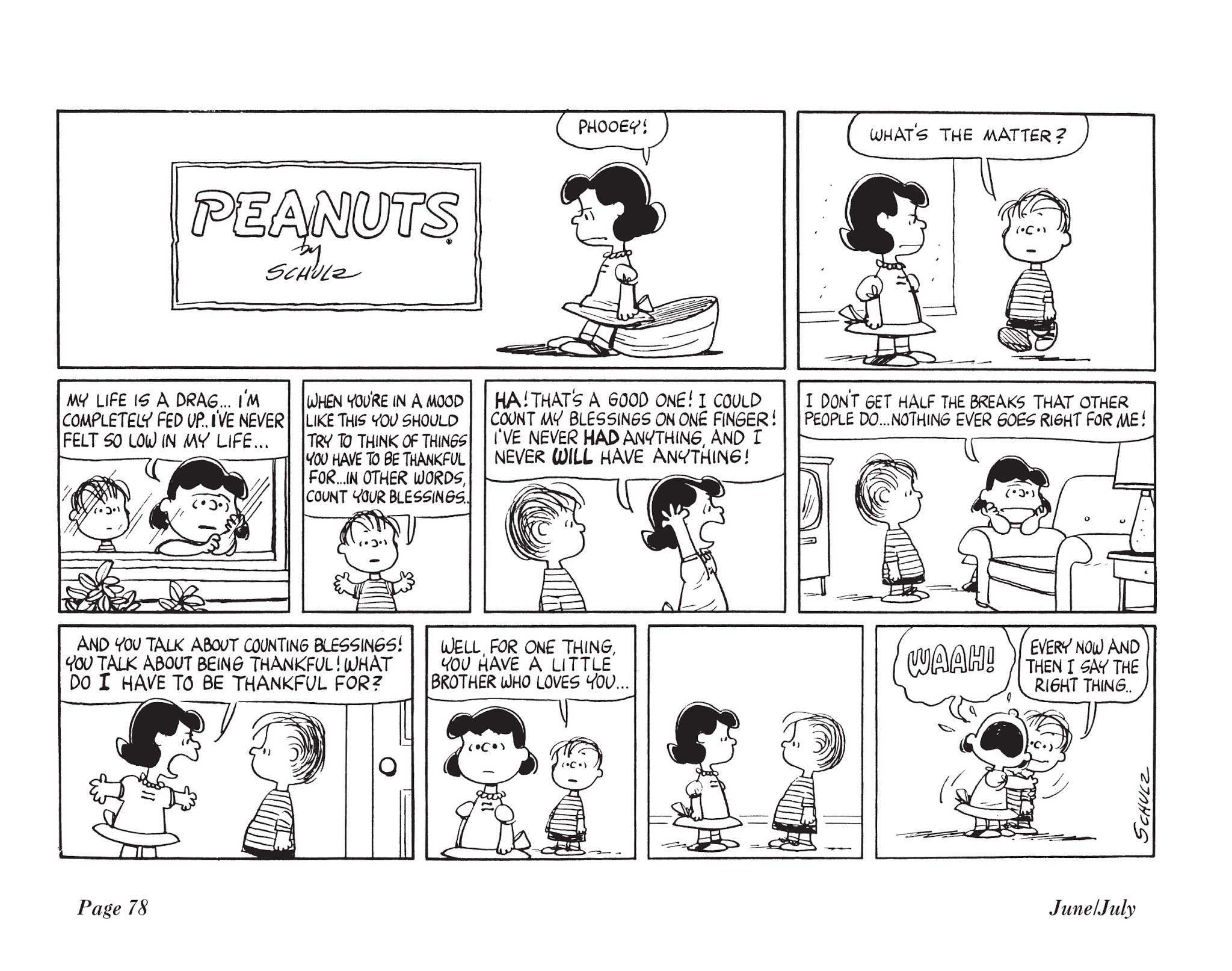 Read online The Complete Peanuts comic -  Issue # TPB 7 - 89