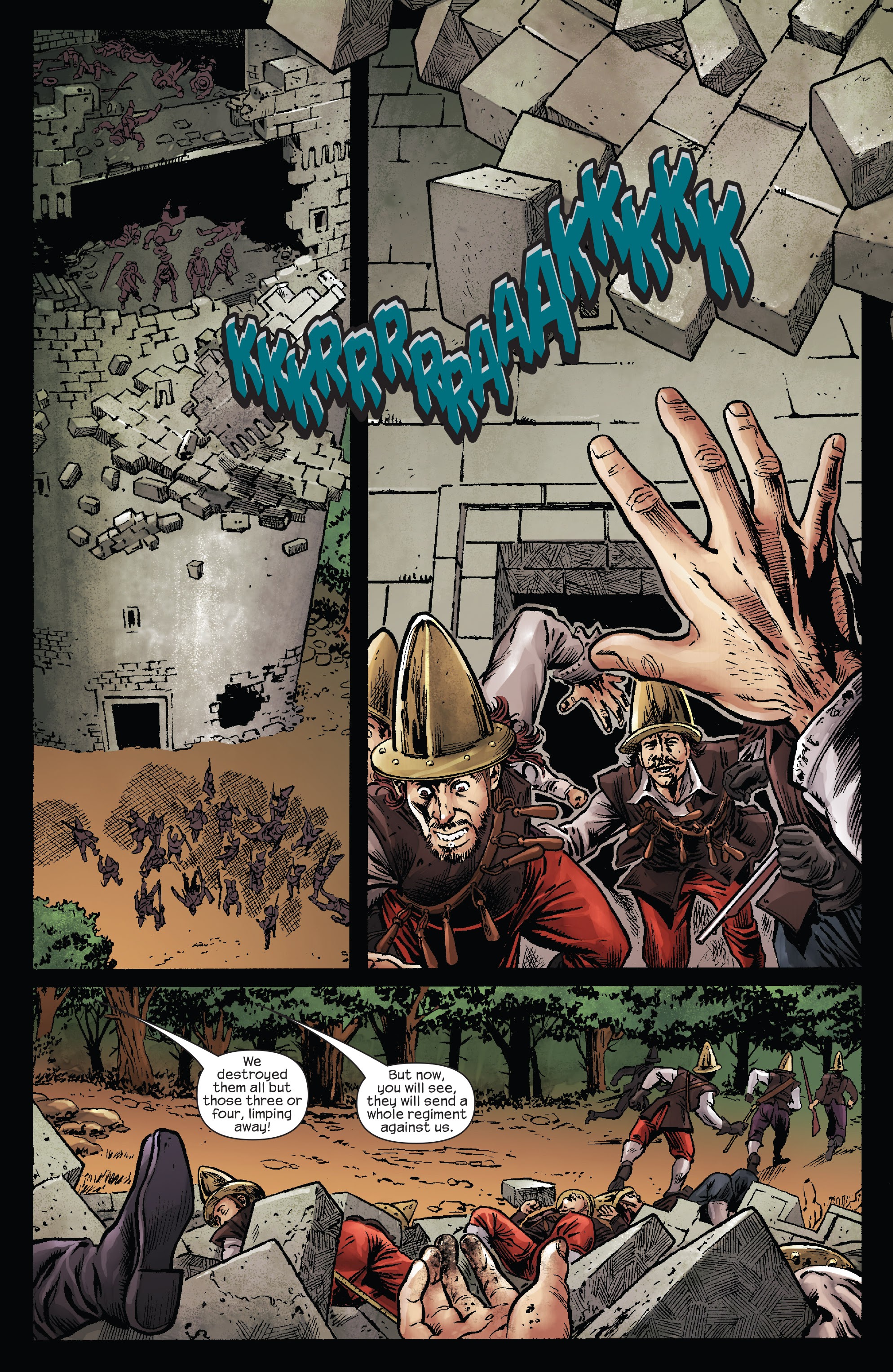 Read online Marvel Illustrated: The Three Musketeers comic -  Issue #5 - 14