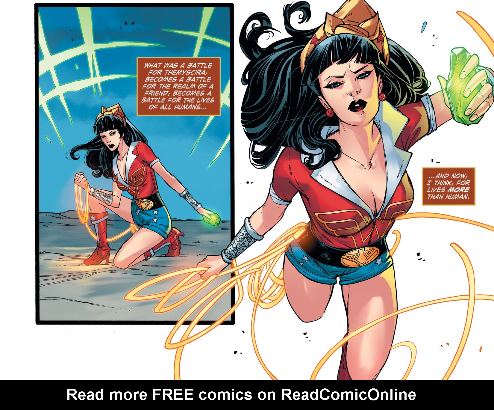 Read online DC Comics: Bombshells comic -  Issue #68 - 8