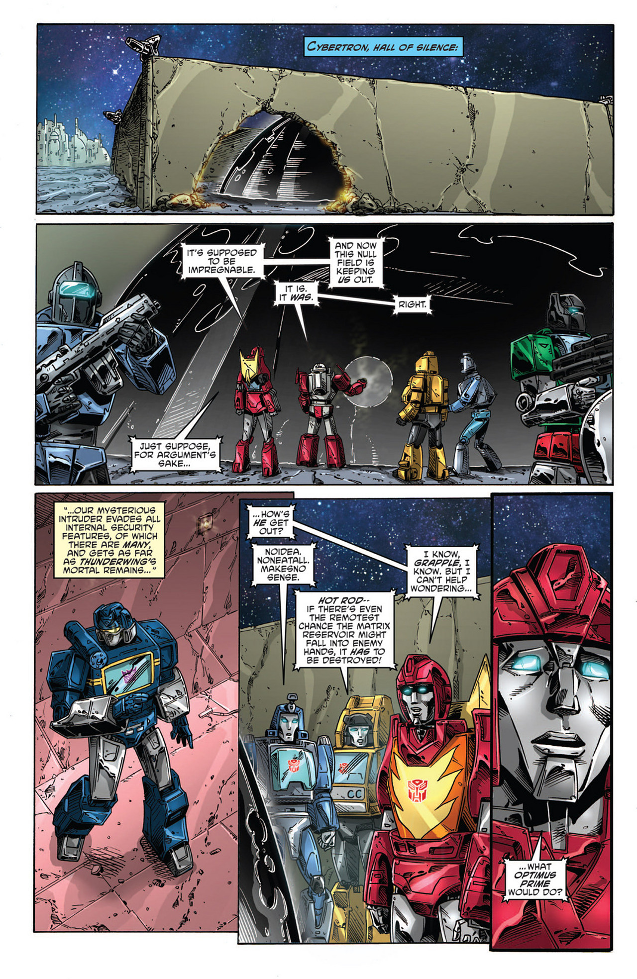 Read online The Transformers: Regeneration One comic -  Issue #85 - 14