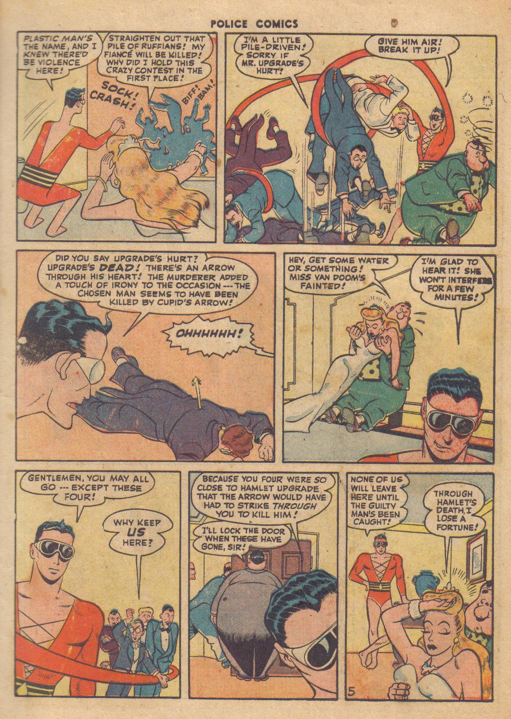 Read online Police Comics comic -  Issue #62 - 7