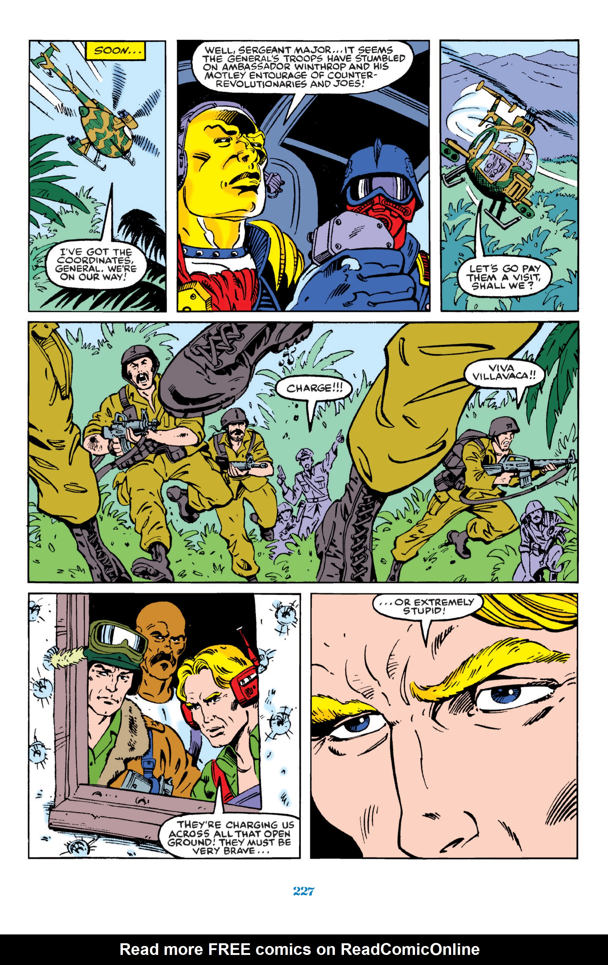 Read online Classic G.I. Joe comic -  Issue # TPB 7 (Part 2) - 129